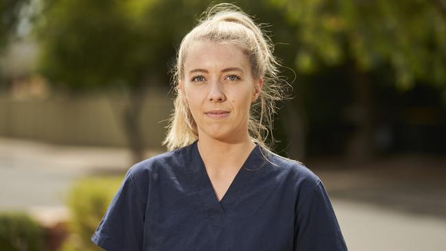 Emergency nurse Viv started a petition that attracted more than 5000 signatures in less than a day. Picture: Mat Loxton