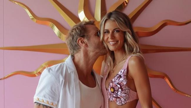 Baydon Fischer and girlfriend Louisa Robins at Bondi Icebergs