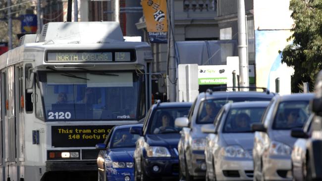 Parking would be removed during peak times from one side of Sydney Rd under a new proposal.