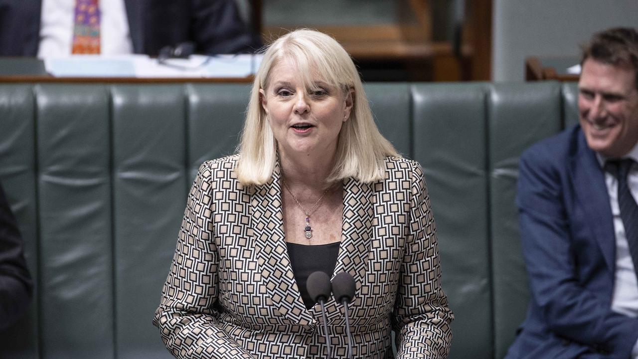 Karen Andrews is moving into the powerful portfolio of Home Affairs in the Cabinet reshuffle. Picture: Gary Ramage