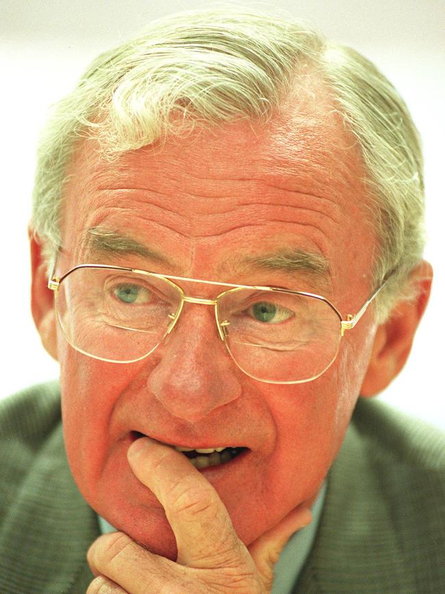 Former governor-general Bill Hayden.