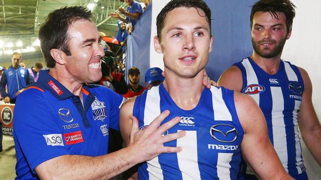 North Melbourne's Ben Jacobs doesn't have a timeline on his AFL return.