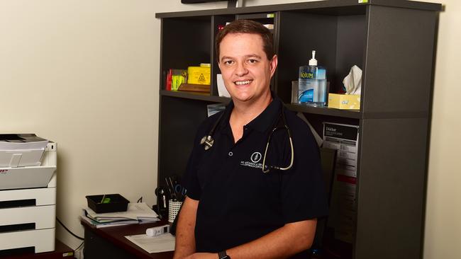 Dr. Michael Clements pictured inside his Fairfield Waters practice. Picture: Shae Beplate.