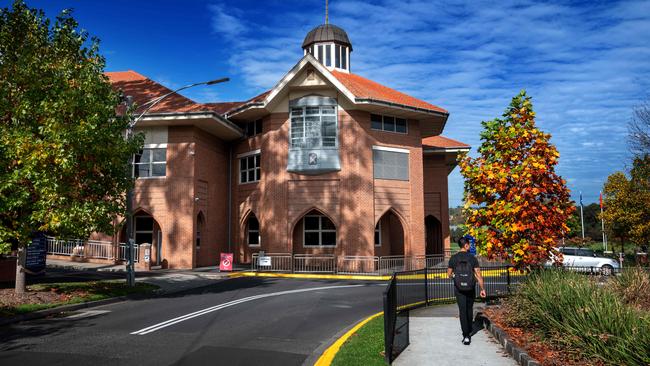 Staff at Scotch College are upset after pay negotiations went sour. Picture: Tony Gough