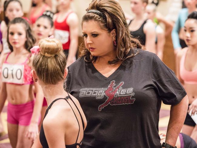 Abby Lee Miller pushing for perfection on <i>Dance Moms</i>.