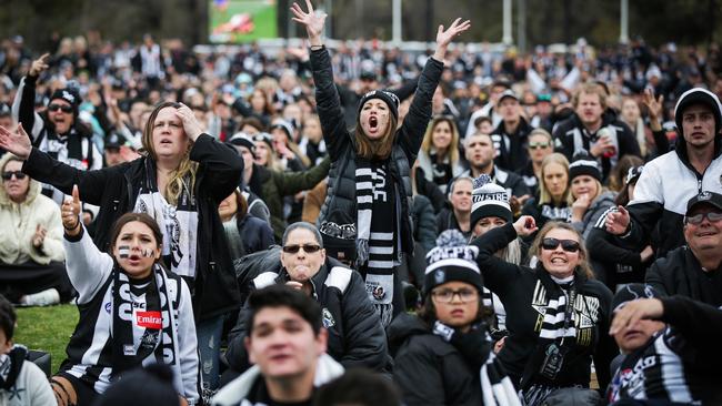 New president Jeff Browne wants to see a serious spike in Collingwood membership this year.