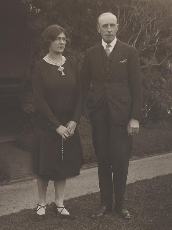 Sir Daryl and Lady Joan Lindsay in 1925. Picture: State Library of Victoria