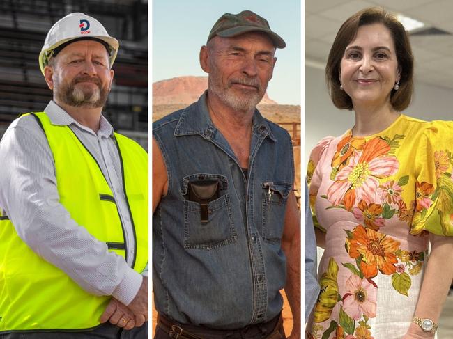 Three of the NT's well known business families. Picture: File, Supplied