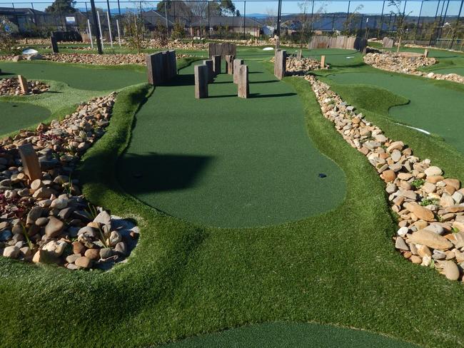 The mini golf course would be available to the public for birthday parties, school groups and corporate functions. Picture: Palmerston Golf Club.