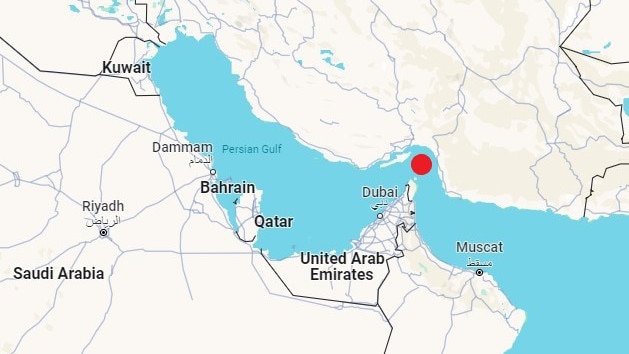 Disastrous impact on Australia of Iran-Israel conflict. Picture: Google Maps