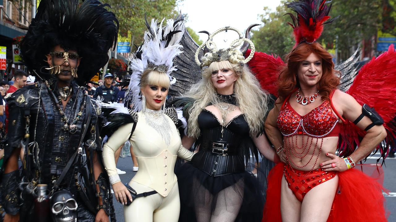 The theme of this year’s parade was ‘fearless’. Picture: Matrix