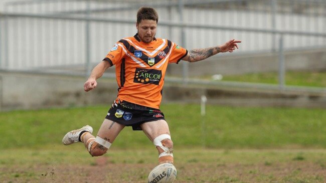 The Entrance captain-coach Haydn Green is one of the best players in the entire reserve grade competition Picture: The Entrance Tigers RLFC