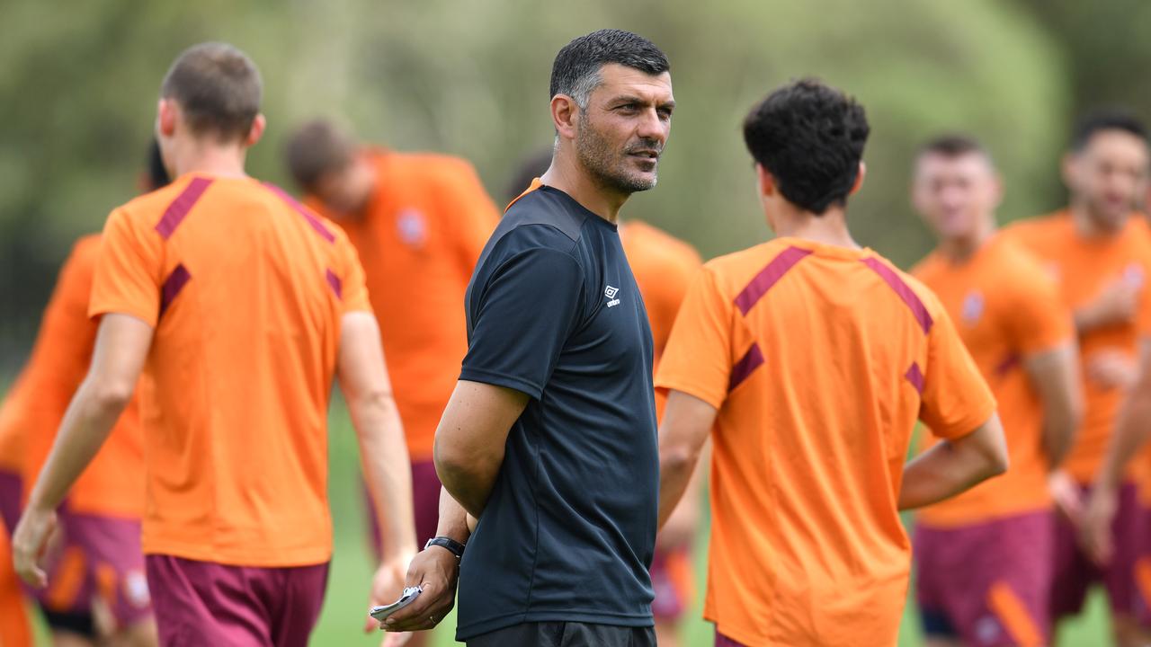 Aloisi is confident he has the squad to compete this season. (AAP Image/Darren England)