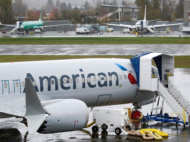 The positive test halted the Sydney – La flight. AFP.