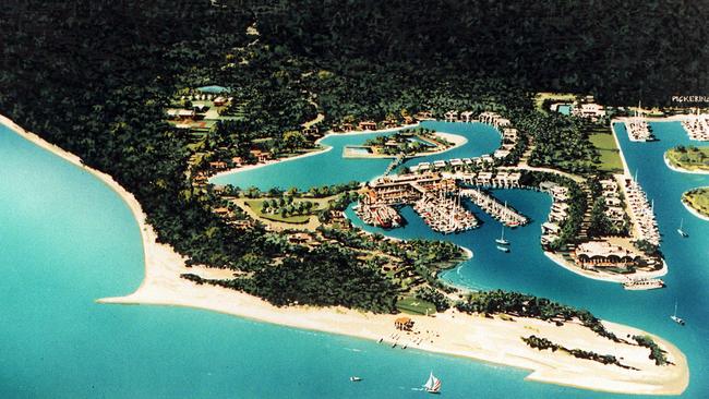 1997: Artist impressions of the then-proposed Couran Cove Resort.