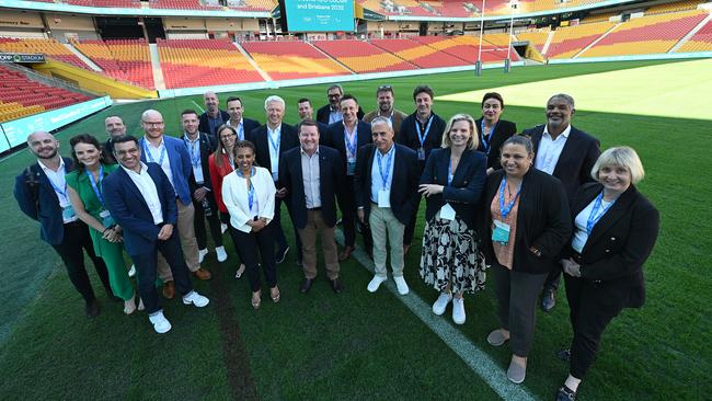 The Olympic Co-ordination Commission event at Suncorp Stadium on Thursday. Picture: Lyndon Mechielsen