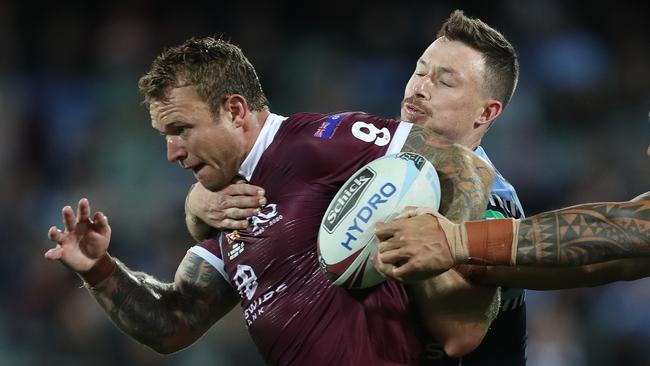 Jake Friend won the Maroons players’ player award last year. Picture: Brett Costello