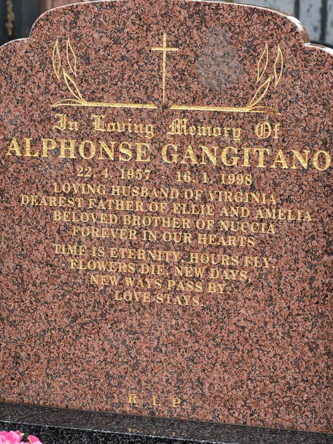 Gangitano’s dedication. Picture: Jay Town