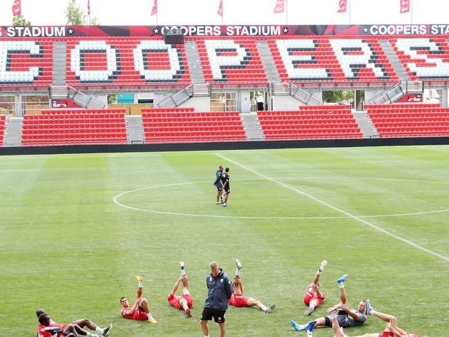 Coopers (Hindmarsh) Stadium didn’t measure up to requirements.