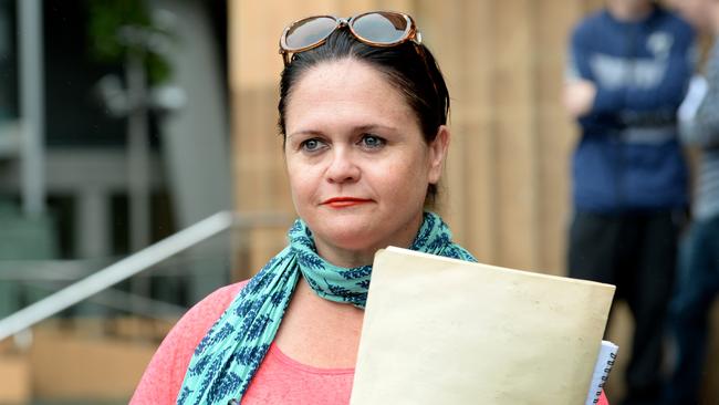 ‘INCORRECT’: Cathy Jayne Hogben outside court yesterday. She says it’s part of a wider problem.   <span id="U621527311636kuF" style="font-family:'Guardian Sans Regular';font-weight:normal;font-style:normal;"> Picture: GREG HIGGS</span>