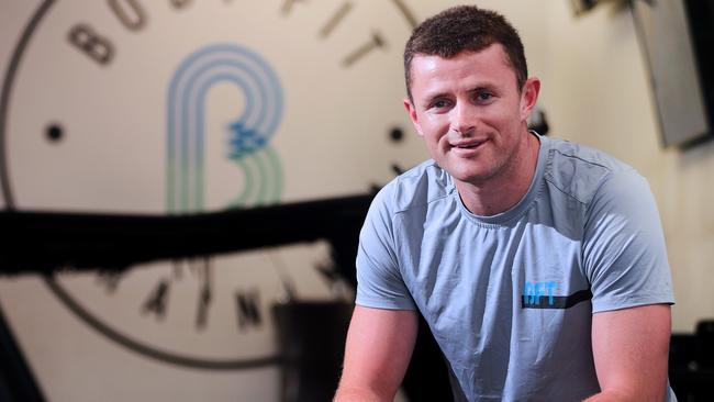 Irish AFL great Pearce Hanley has bought into Body Fit Training. Photo: Scott Powick