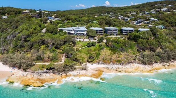 Point Lookout had the highest median land valuation in Redland of $645,000. Picture: contributed Courier-Mail