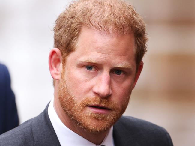 LONDON, ENGLAND - MARCH 28: Prince Harry, Duke of Sussex arrives at the Royal Courts of Justice on March 28, 2023 in London, England. Prince Harry is one of several claimants in a lawsuit against Associated Newspapers, publisher of the Daily Mail. (Photo by Dan Kitwood/Getty Images)