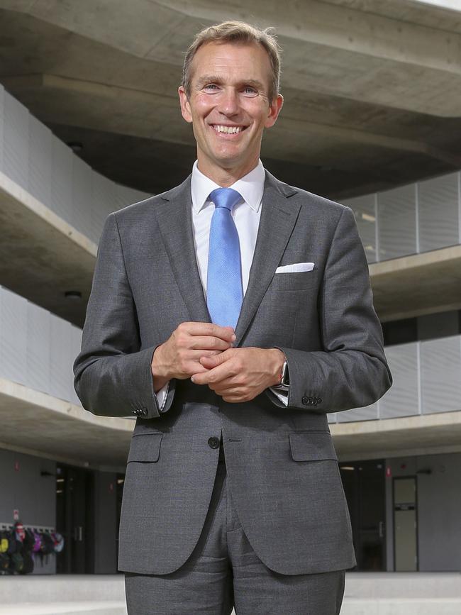 Planning Minister Rob Stokes asked if staffers could be banned from using the Parliament House gym. Picture: Justin Lloyd