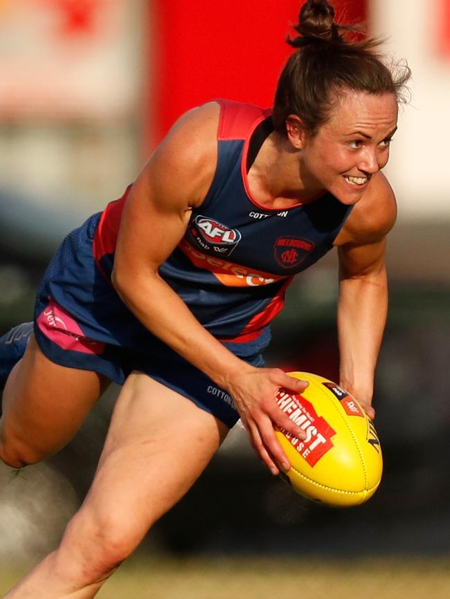 Daisy Pearce has added 4kg to her frame ahead of AFLW02. Picture: Getty