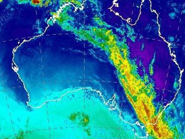 The calm before the storm - for some parts of the country. Picture: Bureau of Meteorology