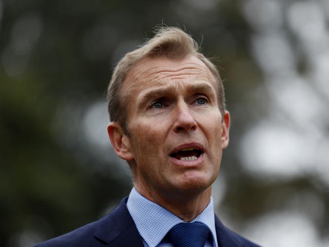 Planning Minister Rob Stokes said 2000 new homes were needed in Frenchs Forest to cope with a population increase of 39,000 by 2036. Picture: NCA NewsWire / Nikki Short