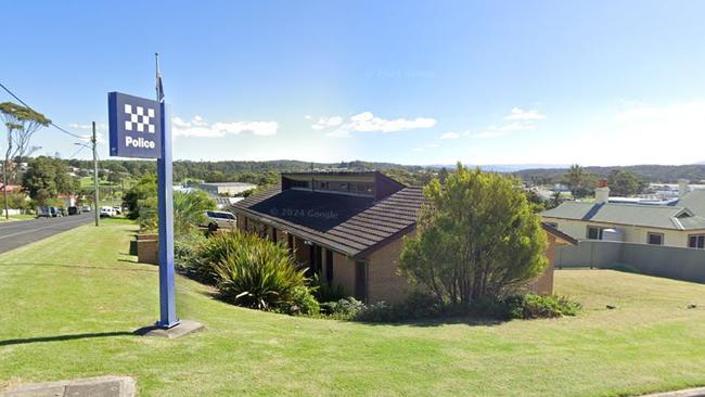 Richard Callaghan broke into the Bermagui Police Station.