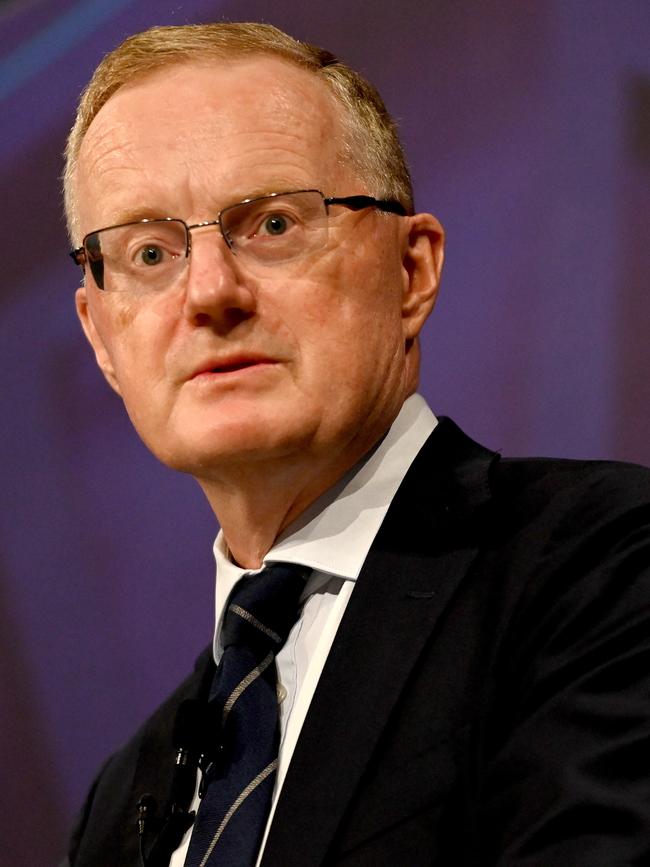 Reserve Bank governor Philip Lowe. Picture: Jeremy Piper