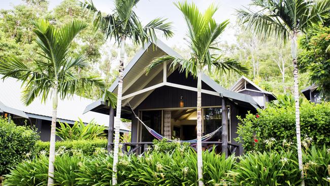 Palm Bungalows on Hamilton Island.