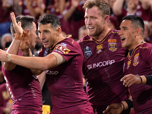 The first half was all Queensland.