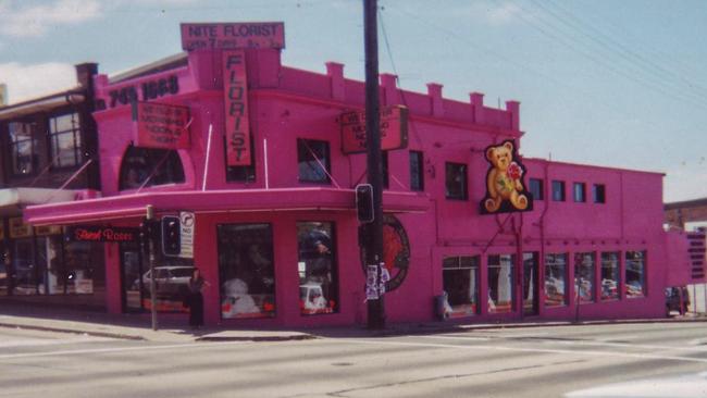 Parramatta road's Pink Florist Shop - Nite Florist - about 1997