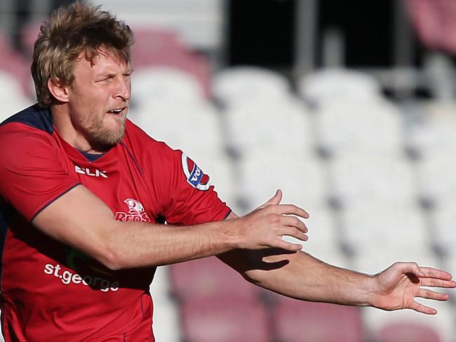 Lachlan Turner during the Queensland Reds training. Pic: Josh Woning.