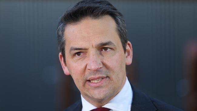 Minister for Education Blair Boyer said parents can expect “clearer information” of which sites will be affected by Wednesday, when he will meet with the union. Picture: NCA NewsWire/David Mariuz