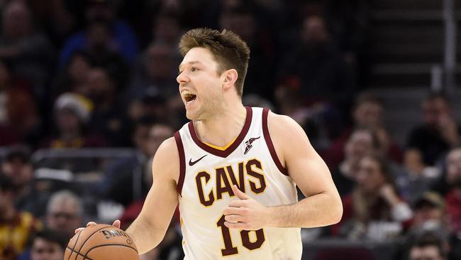 Boomers coach Brian Goorjian couldn’t be happier to see Matthew Dellavedova make a successful comeback from concussion, declaring: the Australian Olympic team ‘wouldn’t be the same without Delly’. Picture: Jason Miller/Getty Images/AFP.