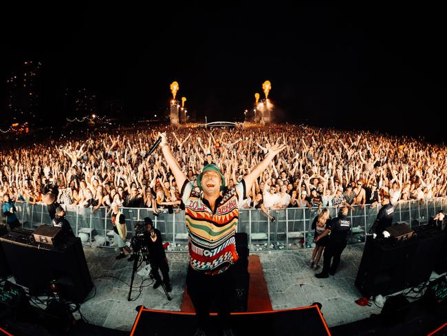 DJ Fisher announces the return of his Out 2 Lunch festival. Photo: Supplied