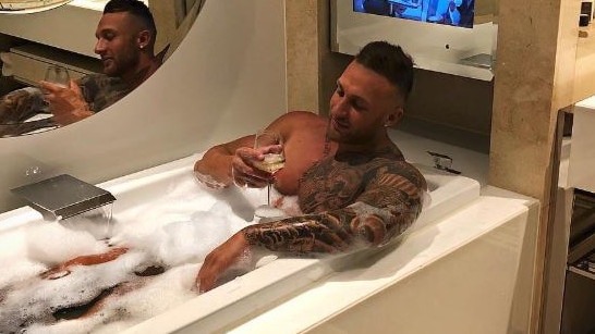 The pool businessman showed off a lavish lifestyle on social media. Picture: Instagram