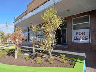 Colourful new garden beds have been layed down along Goondoon St in Gladstone's city centre. Picture: Paul Braven GLA230617GARDEN