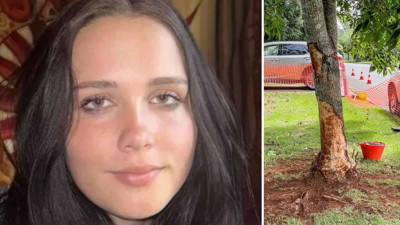 Grace Farley died as a result of injuries sustained in an horrific crash in which the car she was a passenger in smashed into a tree on Mackenzie St, East Toowoomba, on March 25.