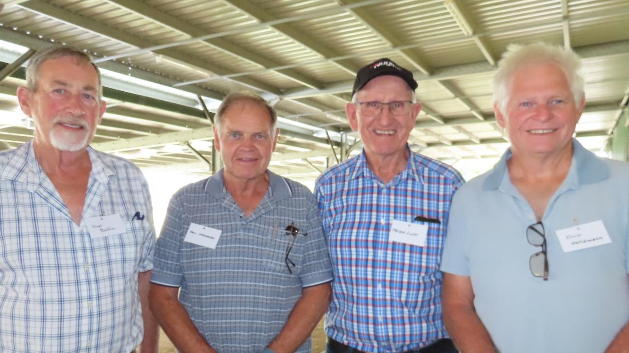 Noel Ballin, Neil Hatchman, Trevor Luff and Kevin Hatchman.