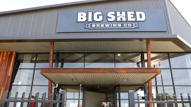 Big Shed Brewing Company has been placed in administration. Picture: Tait Schmaal