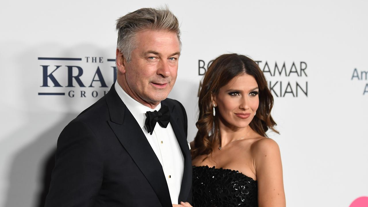 Alec Baldwin has blasted those questioning the details of his sixth child with wife Hilaria. Picture: AFP