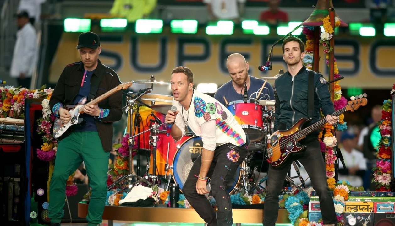 Coldplay 'not touring' new album over climate change fears