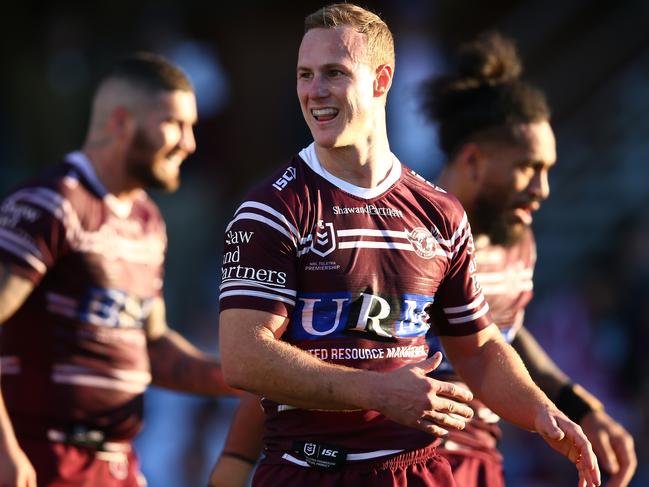 Manly captain Daly Cherry-Evans says the Sea Eagles have been training to negate Canberra’s strip tactics. Picture: Jason McCawley/Getty Images