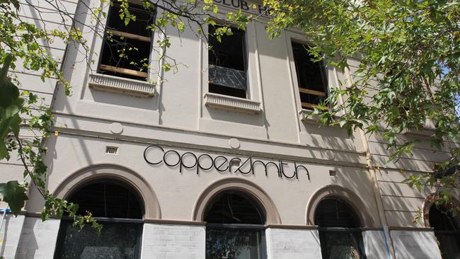 The Coppersmith bar, restaurant and hotel, Melbourne.