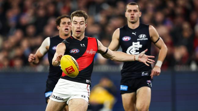 Zach Merrett has had a huge six weeks. Picture: Dylan Burns/AFL Photos